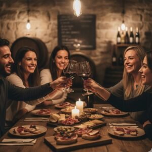 Cata de Vinos y Tapas Locales